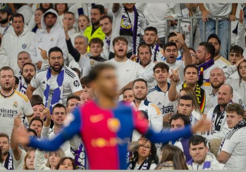 Close your face and open it up! Before the national derby, Yamal posted a picture of Barcelona’s 4-0 Real Madrid celebration