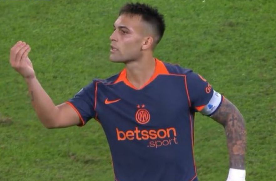 Reporter interprets Lautaro's gesture to Conte: You have no idea at all, you are just bluffing