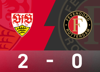Europa League report: Hannus scores, Ondave scores, Stuttgart 2-0 Feyenoord