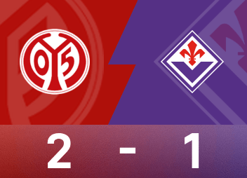 UEFA Champions League match report: Lee Jae-sung tops the ball for the last shot, Mainz 2-1 Fiorentina