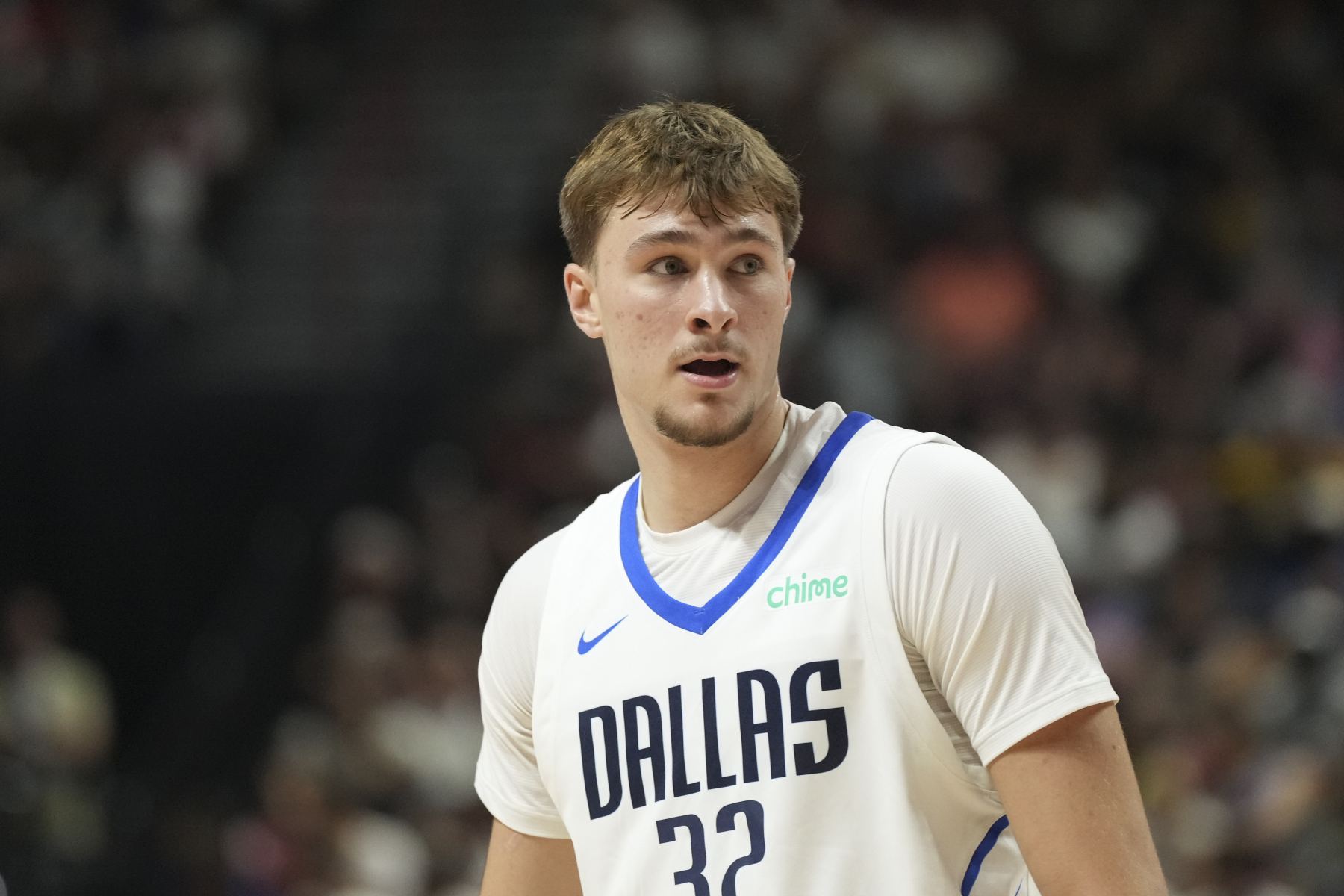 Famous mouthpiece: If Harrison trades Flagg + thick eyebrows for Doncic, Pelinka will definitely refuse