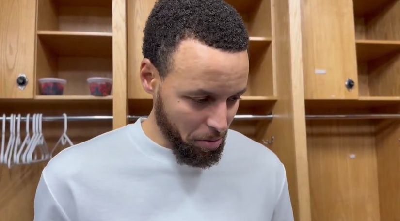 Curry: This road trip has a difficult start, but we can’t be discouraged. We need to cheer up tomorrow.