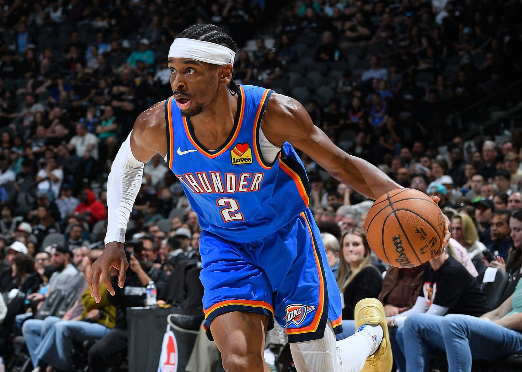 milestone! Alexander scored 30+ points 189 times in his Thunder career, ranking second in team history.