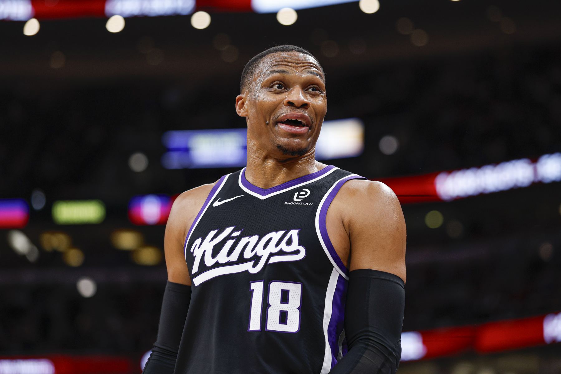 Westbrook reached 25,000 points + 10,000 assists, only he and James have done so in history