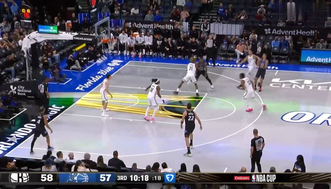 Error control is good! Nets made 0 mistakes in a single quarter & won the Magic to reverse the game